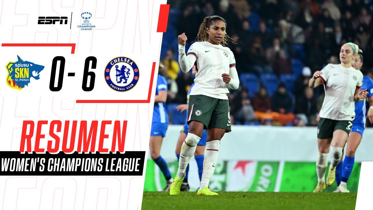 LAS BLUES BRILLARON EN AUSTRIA POR LA CHAMPIONS Y SIGUEN DE RACHA | St. Polten 0-6 Chelsea | RESUMEN