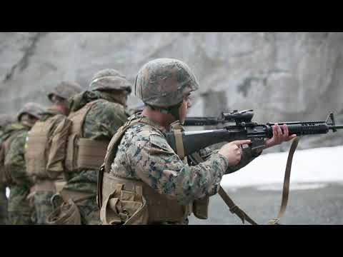 Exercise Cold Response 22 Live Fire Range