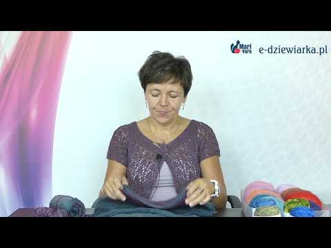 Epaulet in a blouse - 82 episodes e-knitting TV