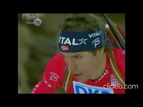 Biathlon World Cup 2006-07 Ruhpolding - Sprint - 3rd place for Emil Hegle Svendsen (2nd podium)