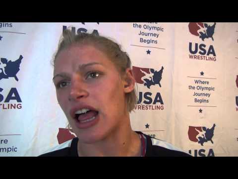 Erin Clodgo, 63 kg Semis women's winner at U.S. Open