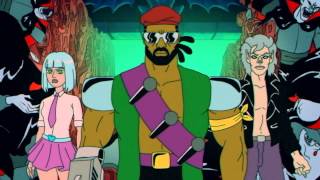 MAJOR LAZER (INK.DOT EDITION) of Powerful from MAJOR LAZER cartoon ft Tarrus Riley
