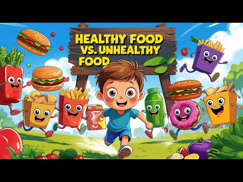 Learn About Healthy and Unhealthy Food