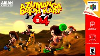 Azumanga Daioh Kart 64 - Hack of Mario Kart 64 (N64)