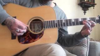 Shenandoah Valley breakdown - Bluegrass guitar wyatt rice arr