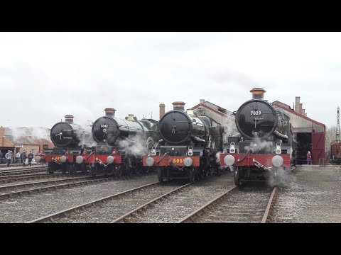 Four Great Western Castles at Didcot Castle Day March 2023