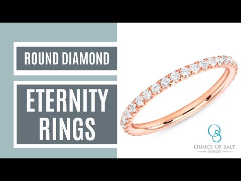 Round Diamond Eternity Rings