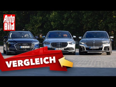 Mercedes S-Klasse (2020): Sitzprobe - Innenraum - Vergleich - BMW 7er - Audi A8 - Info
