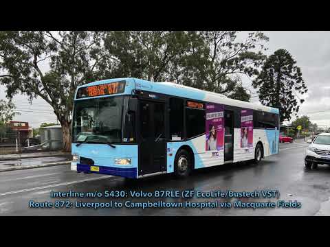Interline m/o 5430: Volvo B7RLE (ZF EcoLife/Bustech VST)