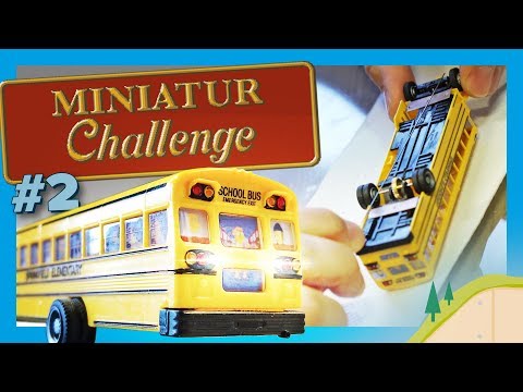 Der Simpsons-Bus fährt nur noch rückwärts - Miniatur Challenge #2