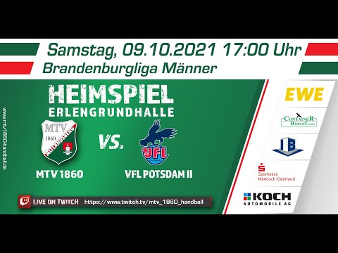 09.10.2021 -  MTV 1860 Altlandsberg II vs. VfL Potsdam II - 20:22 (11:11)