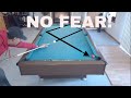 How to Calm Your Nerves at The Pool Table (Pool Lessons)