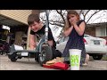 Kid Temper Tantrum Runs Over Daddy S Big Mac Combo Meal With His Electric Scooter Original