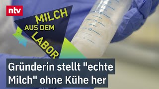 Gründerin stellt "echte Milch" ohne Kühe her - Startup Magazin
