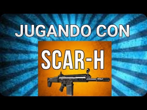 QUEDANDO DE PRIMERO CON LA SCAR H EN LA PLAZA