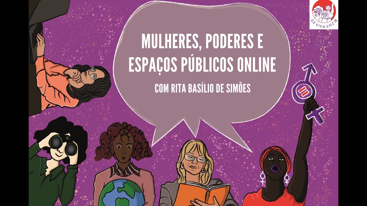 Mulheres, Poderes e Espaços Públicos online. Com Rita Basílio de Simões