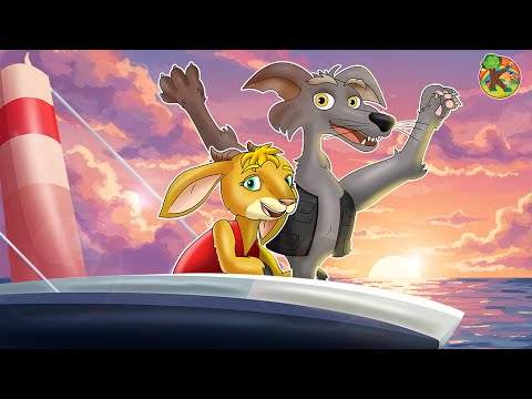 🐺🌍 O Lobo Saiu Em Uma Volta Ao Mundo! ✈️🚢🏝️✨ Contos De Fadas 🔴 LIVE | KONDOSAN