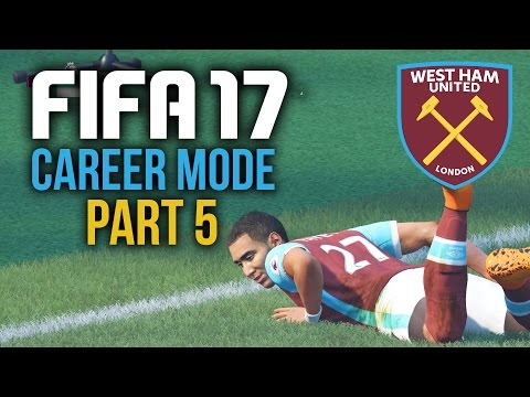 FIFA 17 Career Mode Gameplay Walkthrough Part 5 - PAYEETTTTTT !!! (West Ham)