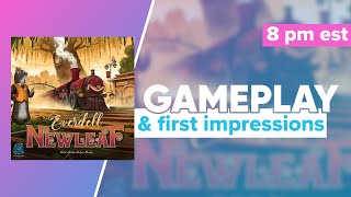 Everdell Newleaf Expansion Gameplay & First Impressions