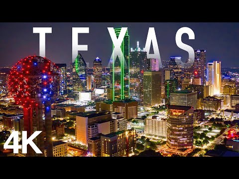 Texas 4K drone view - Stunning Footage Texas, Scenic Relaxation Film with Cinematic Music