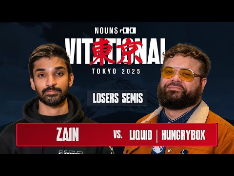 Zain (Marth) vs Liquid | Hungrybox (Jigglypuff) Nounsvitational Tokyo 2025 Losers semis