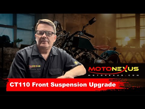 CT110 Front Suspension Upgrade