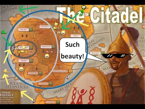 KING OF THE CASTLE - The Citadel - Rome Total War: The Board Game - Strategy Guide - 10