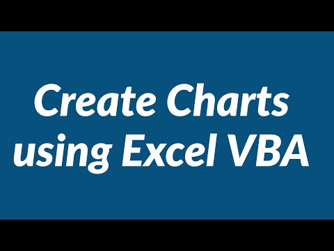 Create Charts using Excel VBA