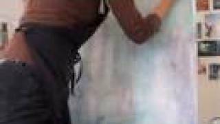 the bunker, rain, paint