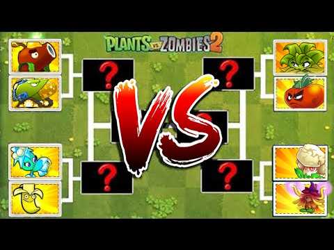 Tournament 16 Control & Long Reload Plants Battlez - Who Will Win? - Pvz 2 Plant vs Plant
