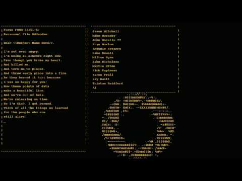 Portal - Still Alive HQ (HD)