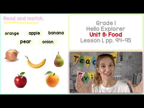 Food: Klasa I (Lekcja 1/3) | Angielski dla dzieci