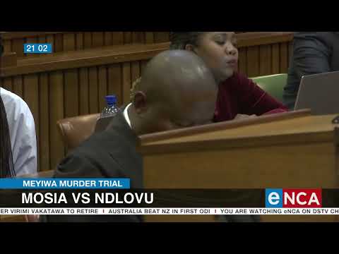 Meyiwa murder trial Mosia vs Ndlovu