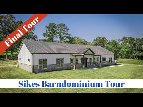 Barndominium Tour - 4 Bedroom - 2 Bath - 2740 sqft