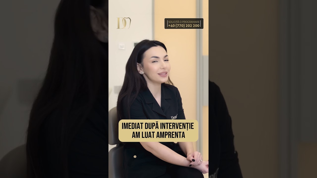 Reabilitare orală totală – rezultat spectaculos și experiența pacientei