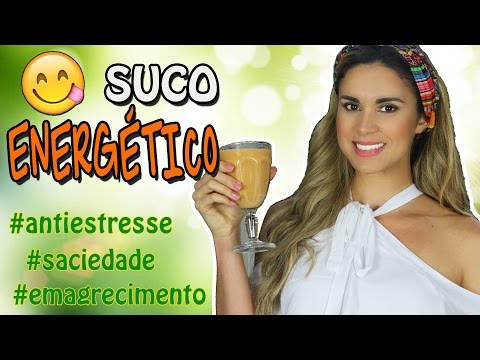 Este suco energético elimina o estresse e emagrece!