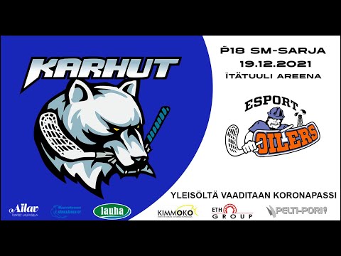 P18 SM: Karhut - Oilers NG 19.12.2021