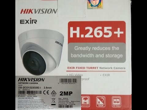 Hikvision 2 mp ir fixed network turret camera, camera range:...