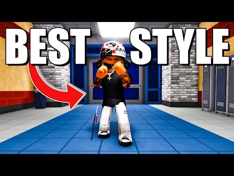 Using the BEST Fighting Styles In Fight In a School for 1 Hour..