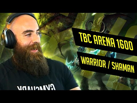 TBC Arms Warrior / Resto Shaman 2v2 Arena - WoW Classic Burning Crusade PvP (Season 1)