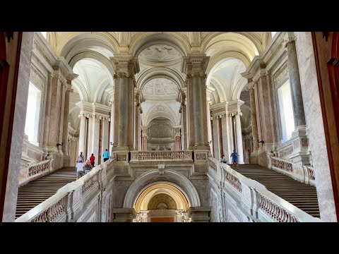 Reggia e Parco di Caserta, tour a piedi 4k