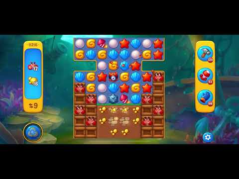 Fishdom level 11216 no boosters フィッシュダム ノーマル