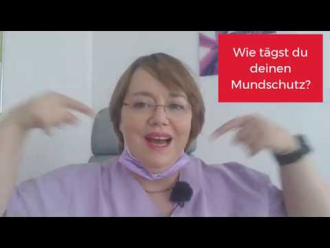 Mundschutz richtig tragen