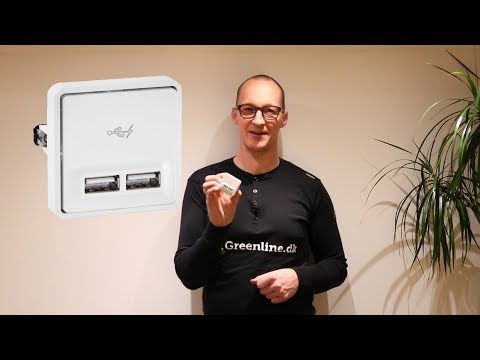 Escape ALCK162 Réveil numérique avec 2 ports de charge USB 2 amp Noir