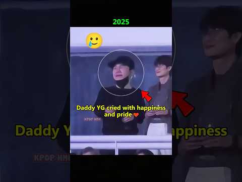 YG CEO cried when seeing Blackpink's reunion at Deadline world tour!!❤️ #blackpink #kpop #shorts