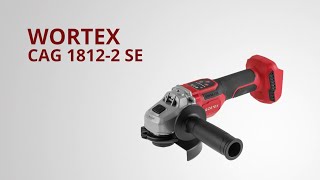 Cordless Angle Grinder WORTEX CAG 1812-2 SE XLT