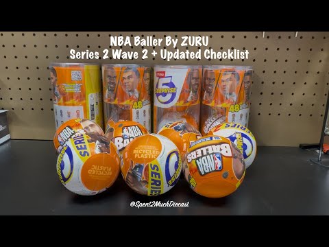 NBA Ballers Series 2 Wave 2 By Zuru - Double Pack / Single | Updated Checklist Rare