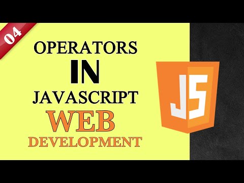 Javascript 04 Operators
