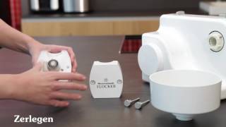 Flaker Attachment for KitchenAid Stand Mixers and Culina Messerschmidt