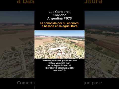 Los Condores, Cordoba desde el Microsoft Flight Simulator #loscondores #cordoba #msfs #joaha45
